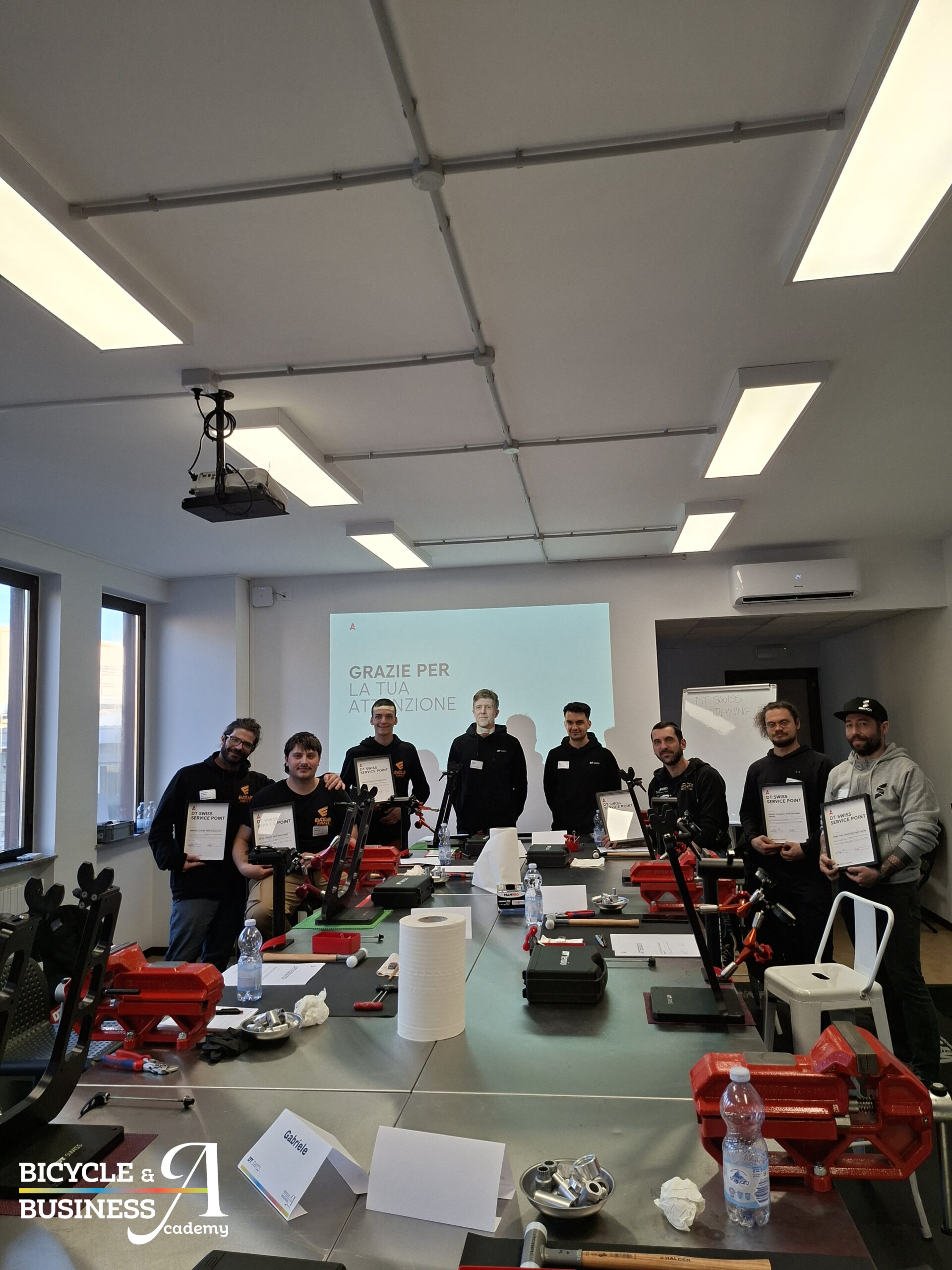 Partecipanti al Corso Ufficiale DT SWISS